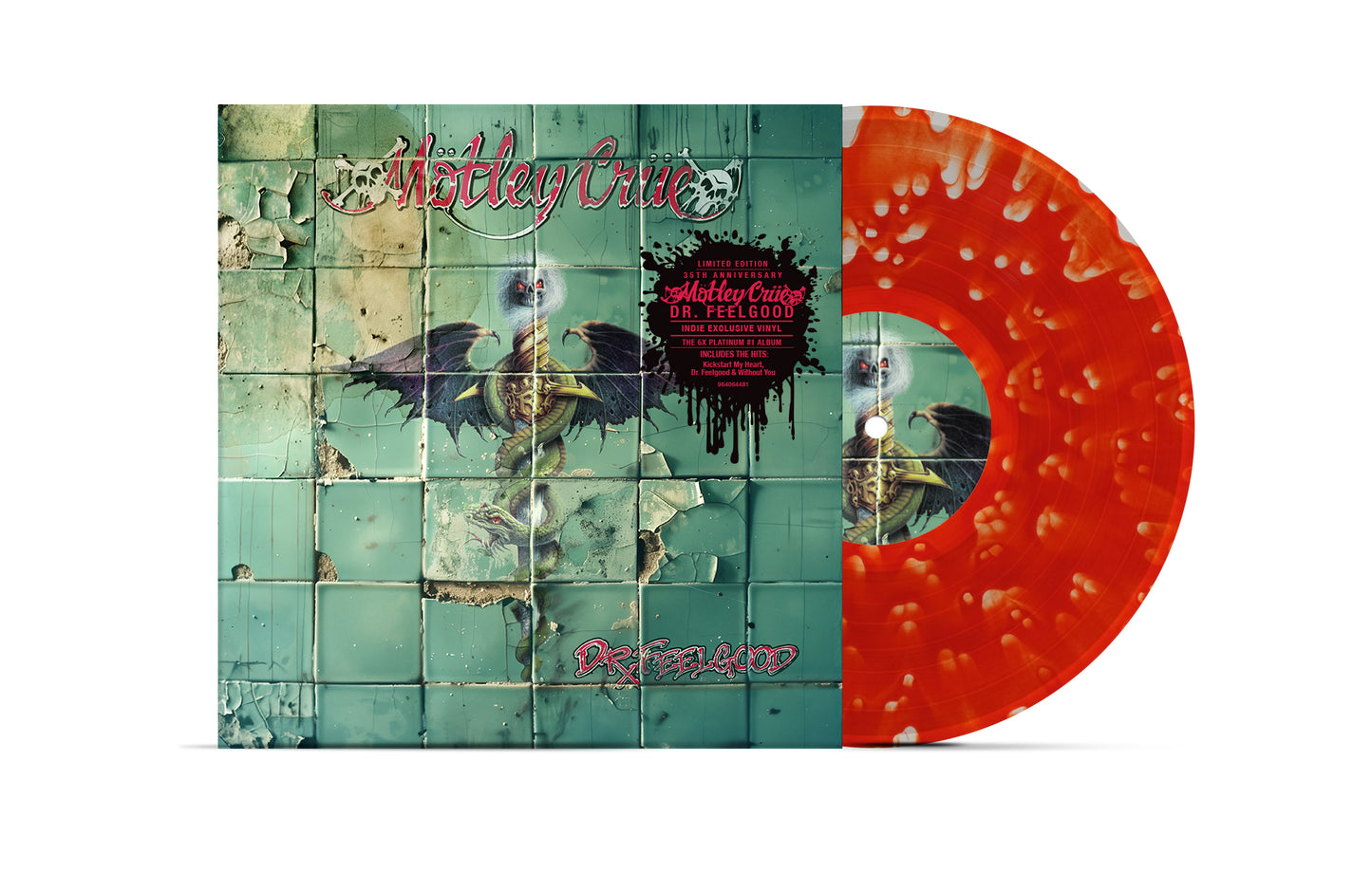 Mötley Crüe - Dr. Feelgood (2024 Remaster) [Ruby Red & Clear Splatter] (LP Specialist Retail Exclusive) [VINYL]