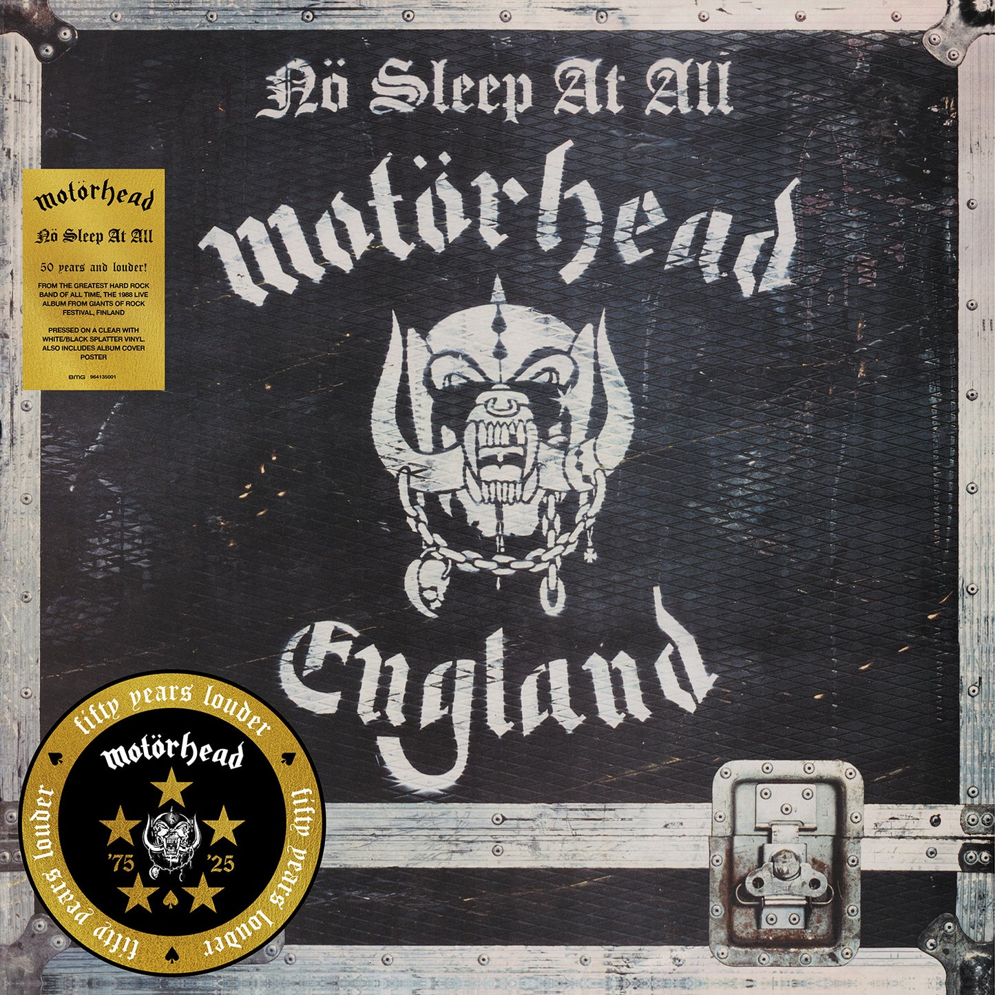 Motörhead - No Sleep At All (50th Anniversary) [VINYL]