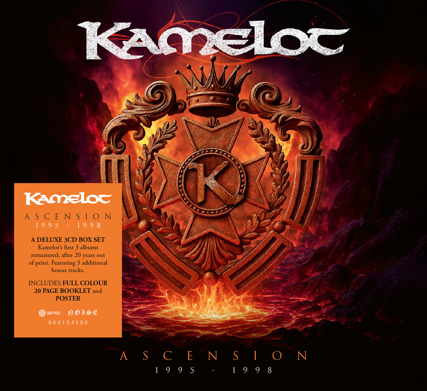 Kamelot - Ascension (1995 - 1998) [Deluxe] [CD]