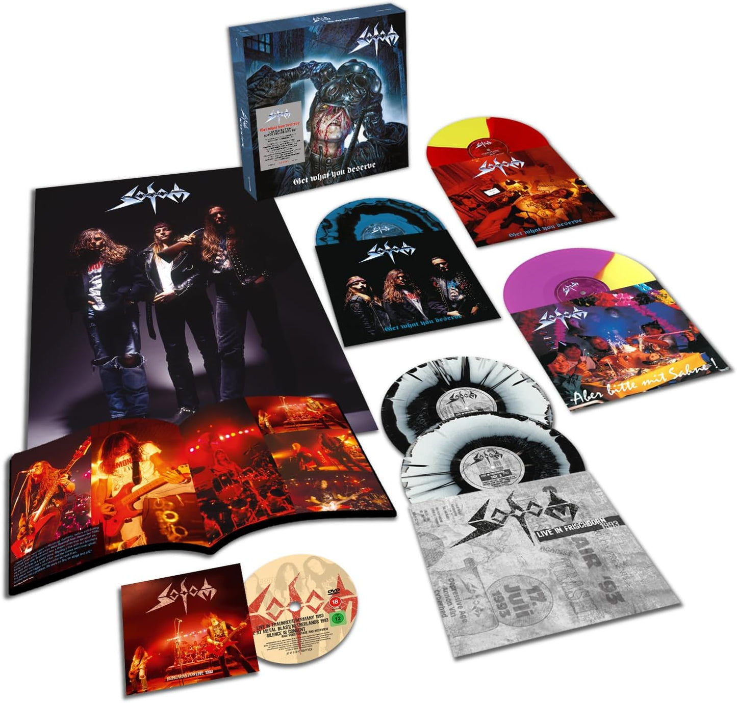 Sodom - Get What You Deserve (Deluxe Boxset) [VINYL]