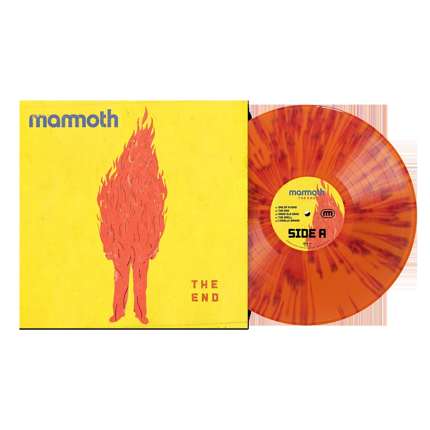 Mammoth - The End (Orange/Red Splatter) [VINYL]