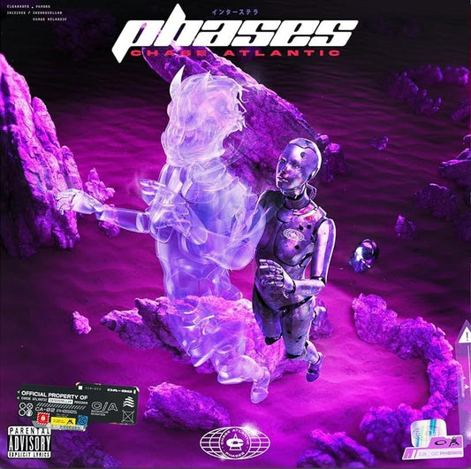 Chase Atlantic - PHASES (Ghostly purple & pink LP) [VINYL]