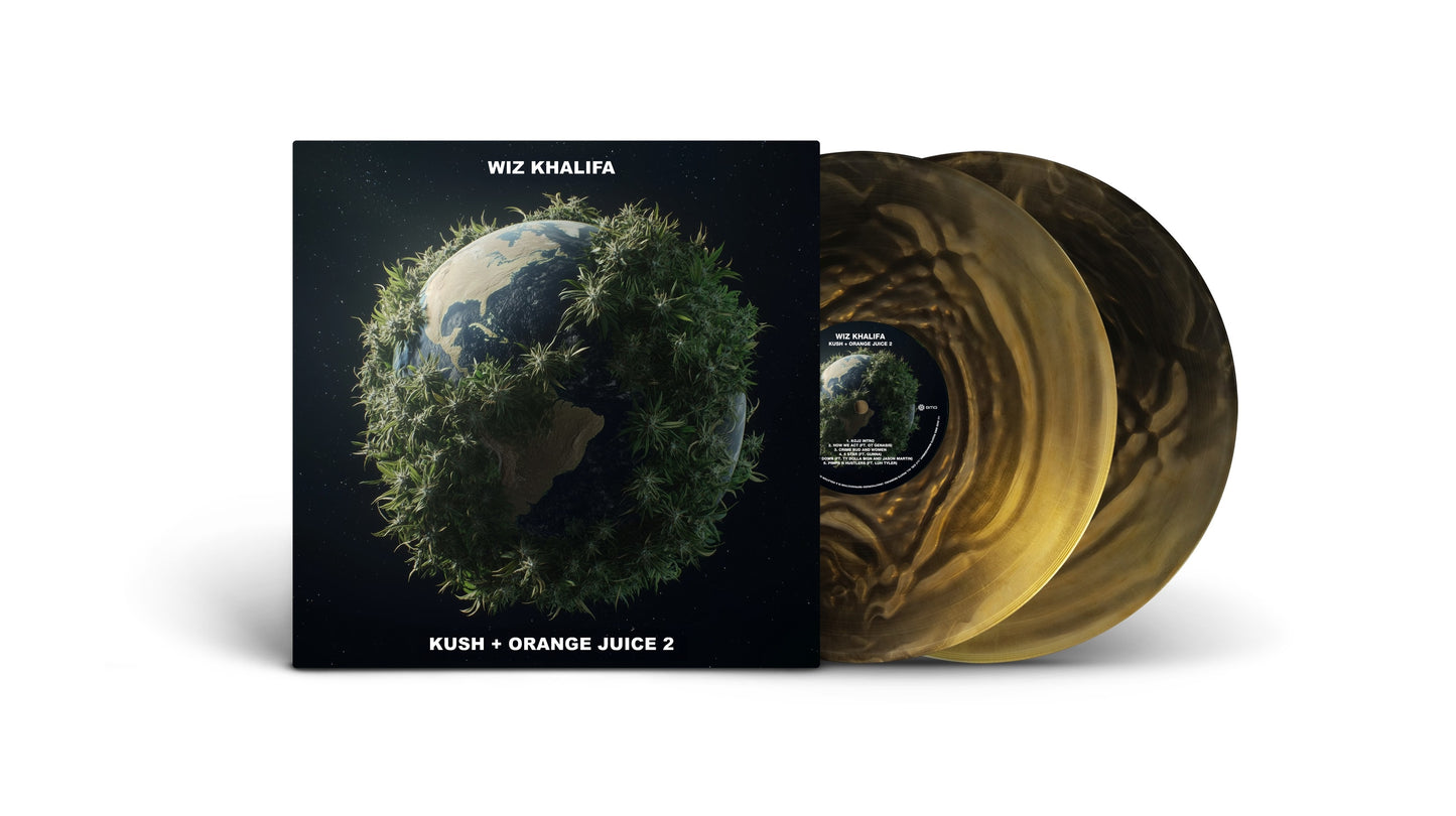 Wiz Khalifa - Kush + Orange Juice 2 (Black & Gold LP) [VINYL]