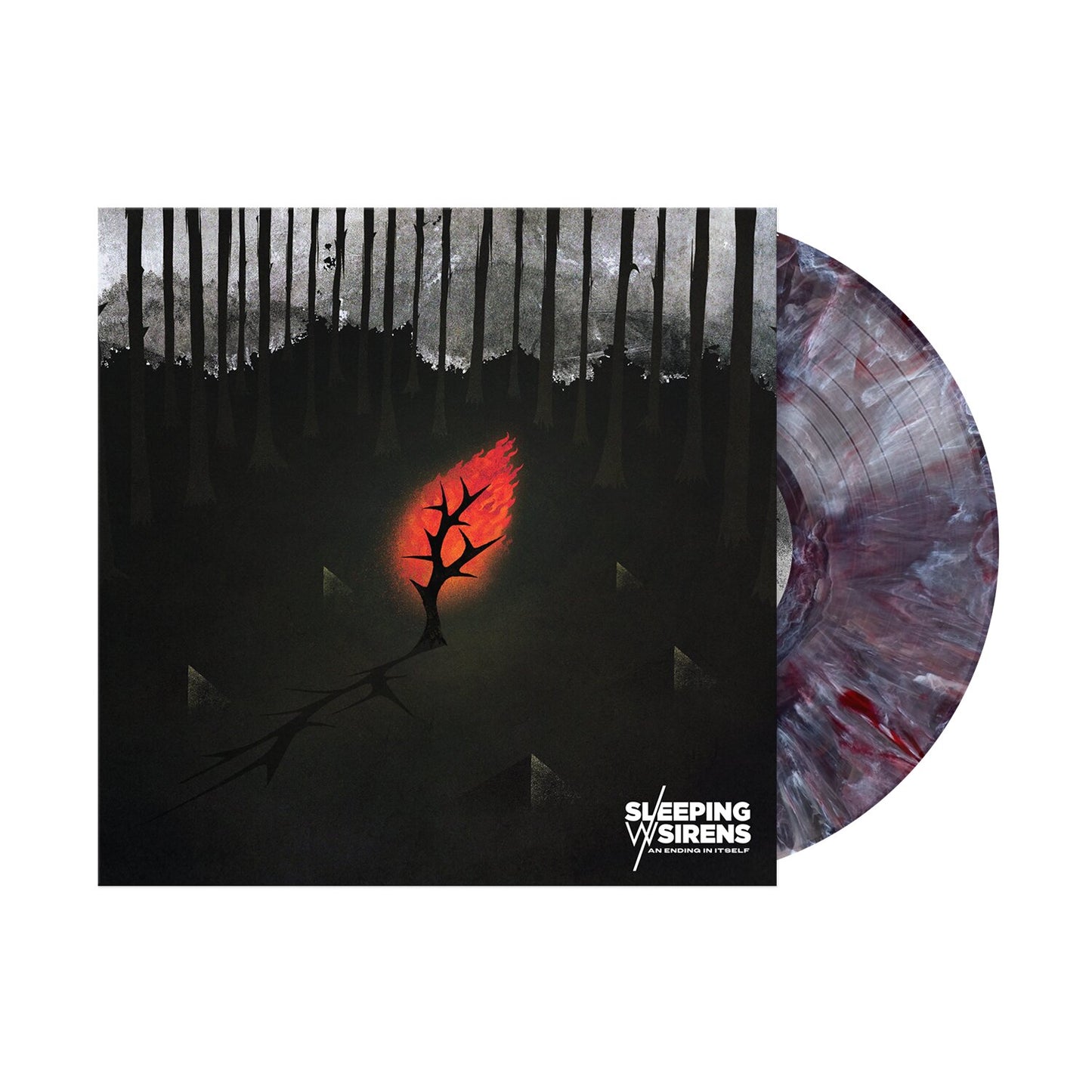 Sleeping With Sirens - An Ending In Itself (Limited Edition Black, White & Red Swirl LP) [VINYL]