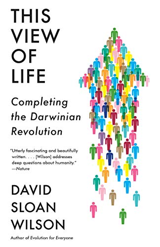 Book cover with title and colorful, upward-pointing figures.