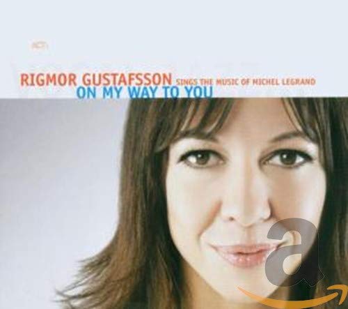 CD cover featuring Rigmor Gustafsson, a portrait of a woman with brown hair.