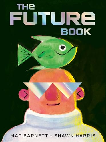 Book with a futuristic cover, likely featuring tech or innovation themes, rectangular shape.