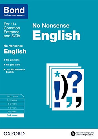 Bond: English No Nonsense: 5-6 years