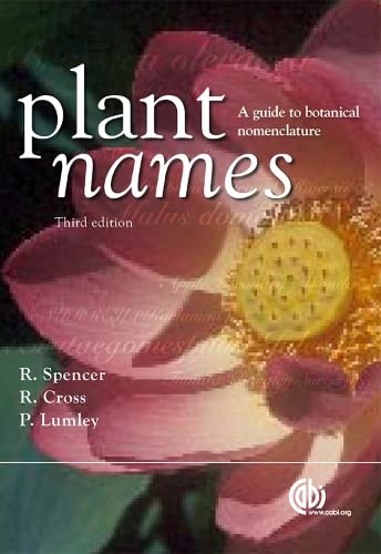 Plant Names : A Guide to Botanical Nomenclature
