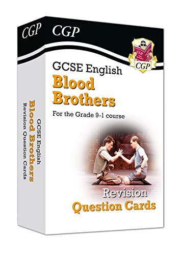 GCSE English - Blood Brothers Revision Question Cards: perfect for exams and mocks in 2022 & 2023 (CGP GCSE English 9-1 Revision)