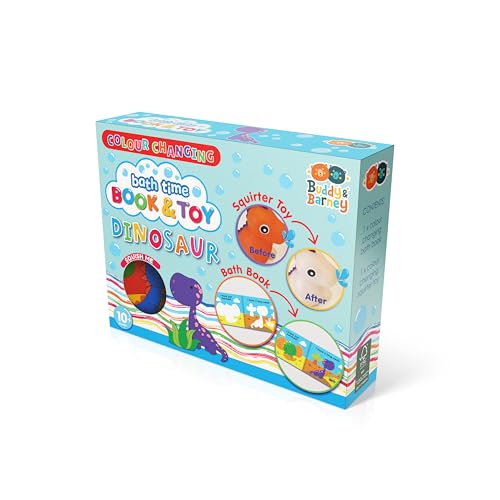 Magic Colour Changing Bath Book & Toy - Dinosaur
