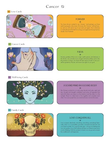 Cancer Pocket Zodiac Cards : 40 Magical Messages from the Stars
