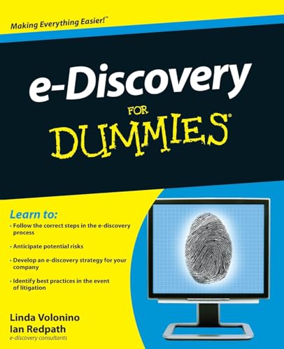 e-discovery For Dummies