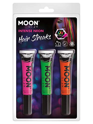 Moon Glow Intense Neon UV Hair Streaks