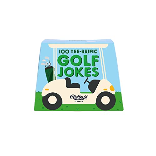 Ridley's Games JOK020 Golf Box of Jokes, Multicoloured, One Size