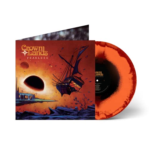 Crown Lands “Fearless” deluxe vinyl record with ship and eclipse artwork.
