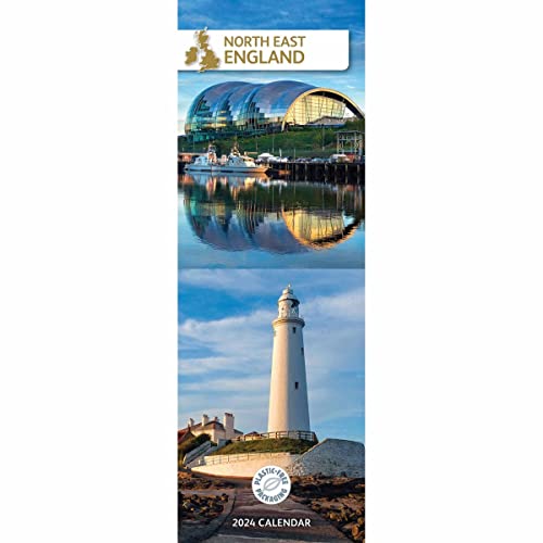 North East England Slim Calendar 2024