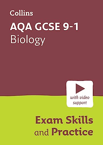 AQA GCSE 9-1 Biology Exam Skills and Practice : Ideal for the 2026 and 2027 Exams Includes Video Support