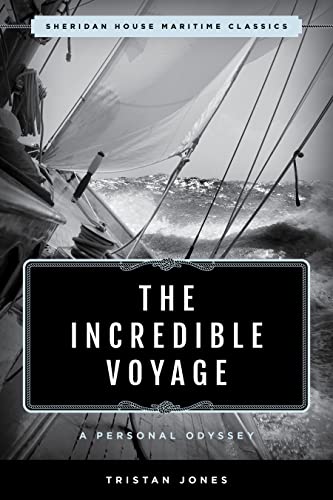 Book cover: sailing ship, black title panel, white text, stormy sea.
