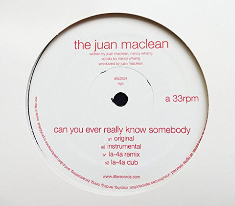 The Juan Maclean - Can You Ever Really Know Somebody  [VINYL]