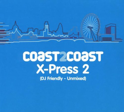 CD cover for "Coast 2 Coast-x-press 2" with a city skyline.