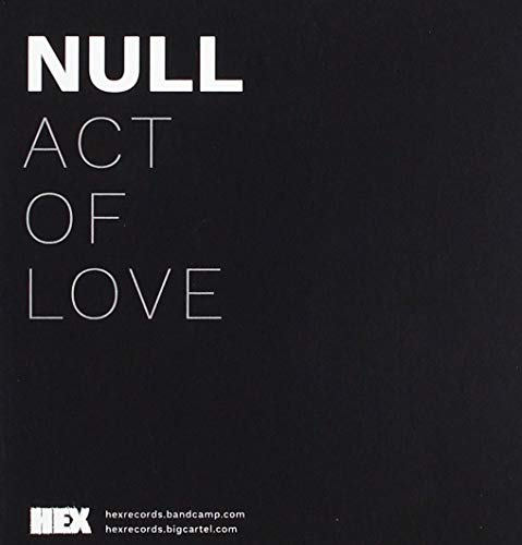 Null - Act Of Love [CD]