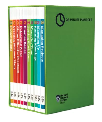 HBR 20-Minute Manager Boxed Set (10 Books) (HBR 20