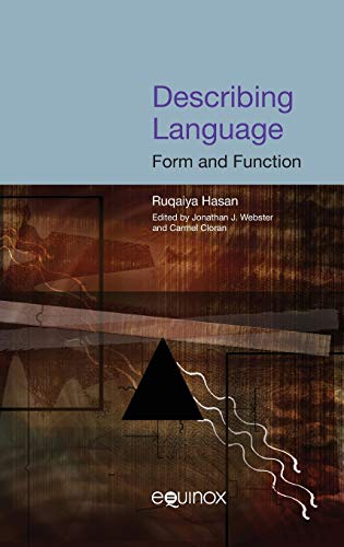 Describing Language : Form and Function : 5