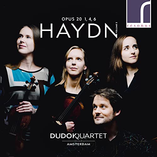 Dudok Quartet Amsterdam - Haydn: String Quartets, Op. 20, Volume 2, Nos. 1, 4 & 6 [CD]