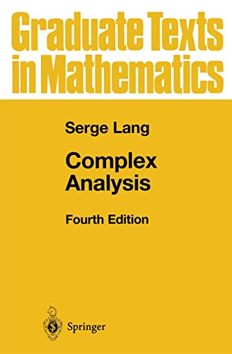 Complex Analysis : 103