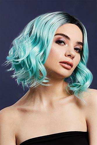 Smiffys Fever Kourtney Wig, Two Toned Blend