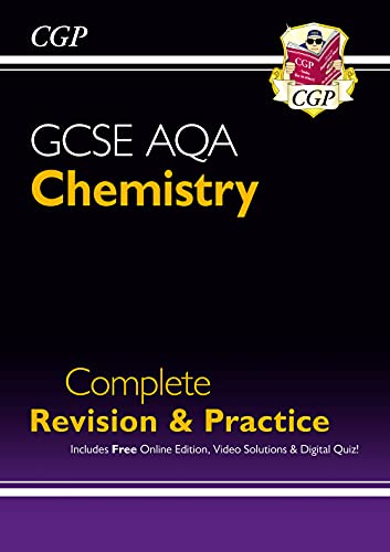New GCSE Chemistry AQA Complete Revision & Practice includes Online Ed, Videos & Quizzes (CGP GCSE Chemistry 9-1 Revision)