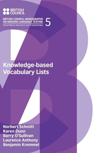 Knowledge-based Vocabulary Lists