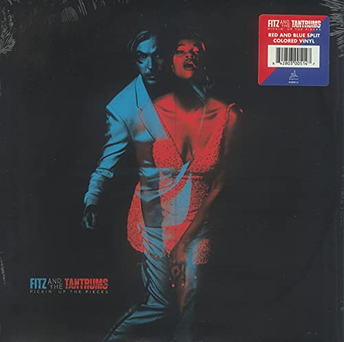 Fitz And The Tantrums album cover, two figures in red and blue lighting.