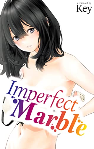 Anime-style illustration of a young woman with the title "Imperfect Marble".
