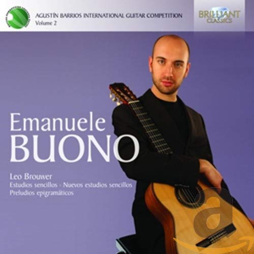 Emanuele Buono - Brouwer/Estudiossencillos Preludios [CD]
