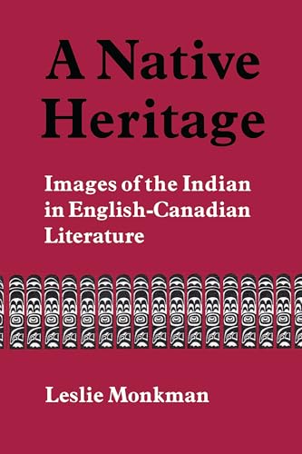 Book cover: "A Native Heritage" with Indigenous design elements.