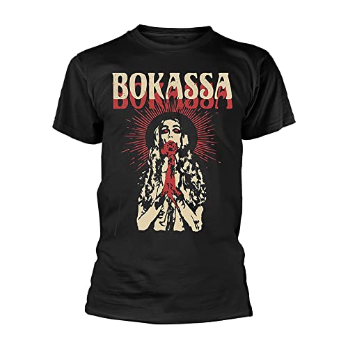 Bokassa T Shirt Walker Texas Danger Band Logo Official Mens Black XL