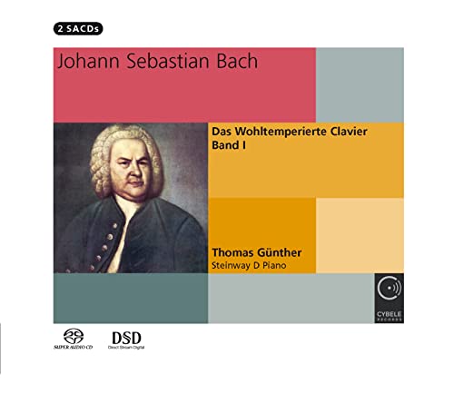 Thomas Gunther (Steinway D Piano) - Johann Sebastian Bach: The Well-Tempered Piano, Part I Bwv 846-869 (24 Preludes And Fugues) [CD]