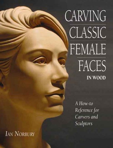 Book cover featuring a carved wooden female face in profile.