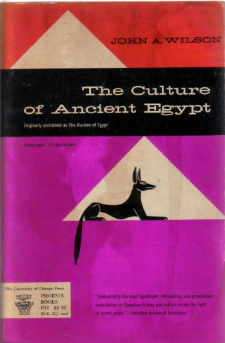 The Culture of Ancient Egypt