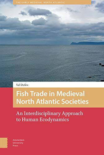 Book cover: seascape with title “Fish Trade in Medieval North Atlantic Societies”.