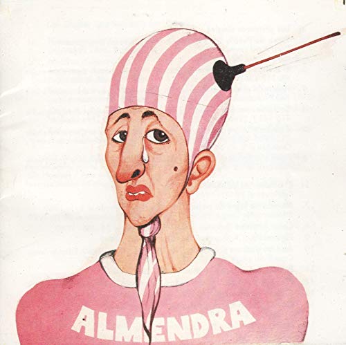 Album cover: illustrated face with striped cap and arrow through head.
