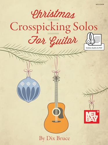 Christmas Crosspicking Solos : Bluegrass Christmas Solos for Guitar in Crosspicking Style
