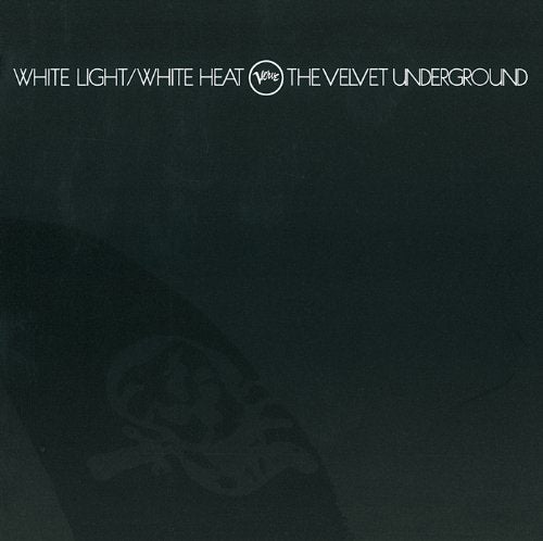 Dark album cover for The Velvet Underground’s “White Light/White Heat.”
