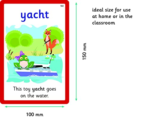 Common Exception Words Flash Cards: Year 5 and Year 6 Words - Perfect for Home Learning - with 102 Colourful Illustrations