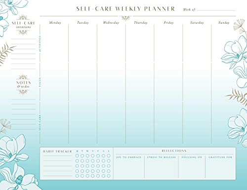 Self-Care Weekly Planner Notepad: (Mindfulness Gifts, Self-Care Gifts for Women, Back to School Supplies) (Inner World)