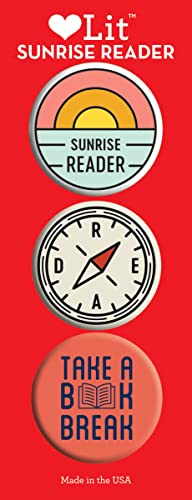 Sunrise Reader 3-Button Assortment: LoveLit