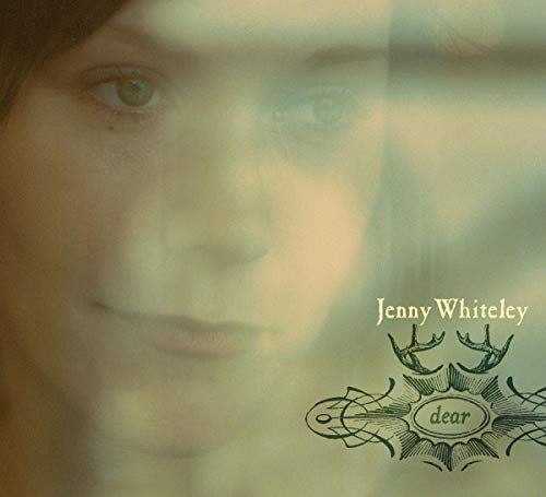 Close-up portrait of Jenny Whiteley, album cover for "Dear".