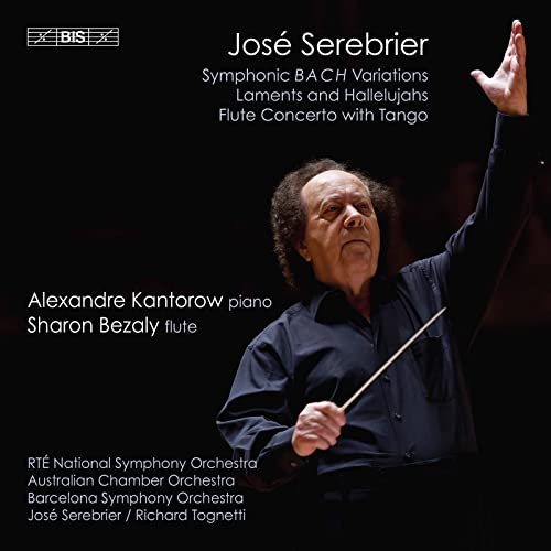 Various - José Serebrier: Symphonic B A C H Variations, Laments and Hallelujuahs, Flute Concerto with Tango [CD]